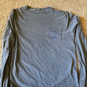 Waters Bluff Brown Long Sleeve Tee